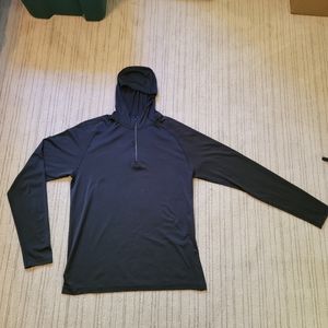 Lululemon Men's 1/4 Zip Pullover Hoodie Lightweight Stretch Size M/L